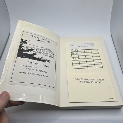 Getting Started in Birdwatching by Edward W. Cronin (1986, Trade Paperback) - Picture 7 of 10