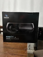 ENOVA  XHD 8K  PROJECTOR W/ FREE 72” MOTORIZED PROJECTOR SCREEN ZERO EDGE SI-72 