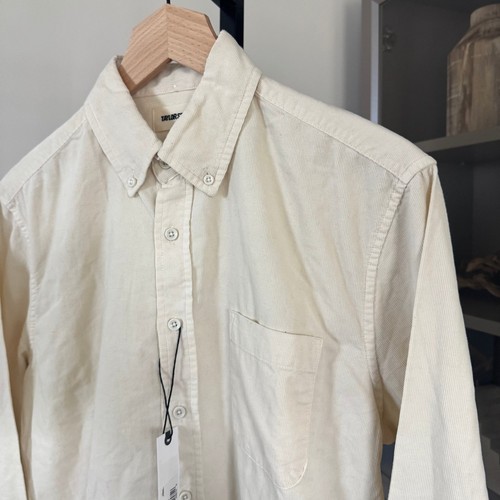 Taylor Stitch The Jack Oat Corduroy Button Down Long Sleeve Shirt 38 NEW Cream - Picture 2 of 7