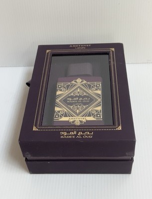 LATTAFA BADE E AL OUD  AMETHYST EAU DE PARFUM  100ML FRAGRANCE ROSE JASMIN AMBER