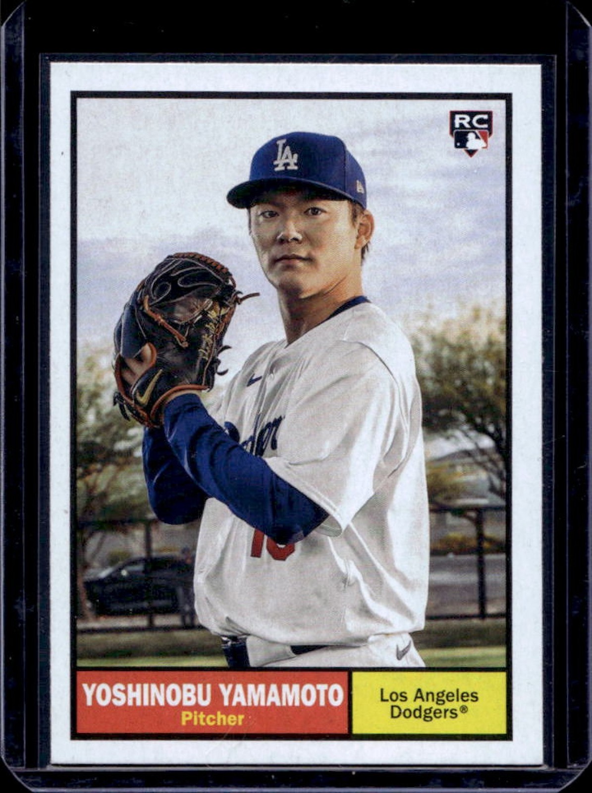 2024 Topps Archives Yoshinobu Yamamoto RC Rookie #61 Dodgers