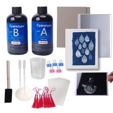 Cyanotype Sensitizer Kit, 16oz, Sun Print Nature Printing Kit for Photographi...