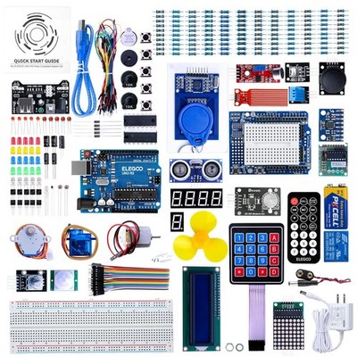 ELEGOO UNO R3 Project Most Complete Starter Kit with Tutorial Compatible with Ar