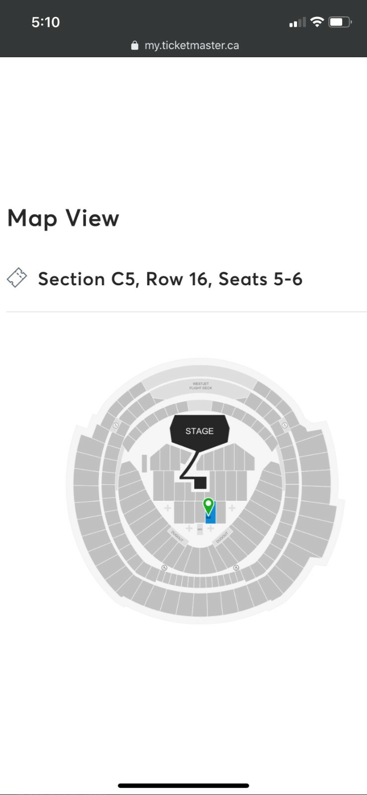 Bts Map Of The Soul Tour Tickets Sec C5