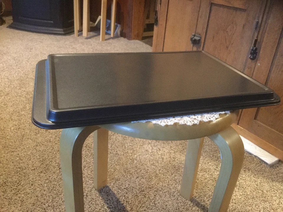 全新 10 英寸 x 15 英寸钢制不粘饼干板 — 第 3/4 张图片