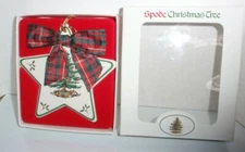 SPODE CHRISTMAS TREE STAR PORCELAIN ORNAMENT BRAND NEW IN BOX