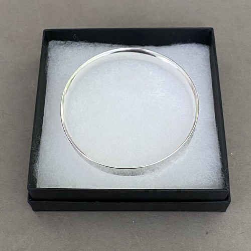Vintage BH Bernhard Hertz Sterling Silver Bangle Bracelet ~ Made in Denmark - Picture 11 of 12