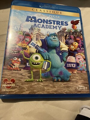 Blu Ray sehr guter Zustand ''Monsters Academy'' Pixar 