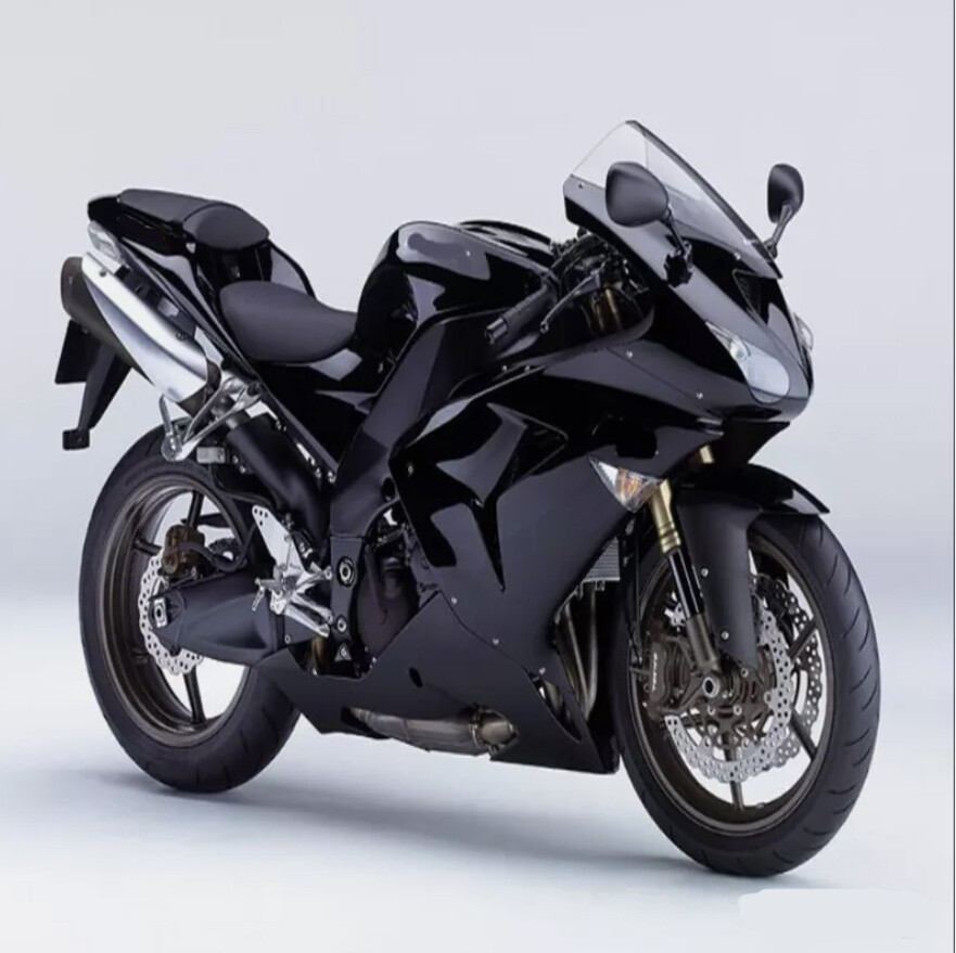 Glossy Black Fairing Kit For Kawasaki ZX10R 2006 2007 Ninja Glossy Black Fairing Kit For Kawasaki ZX10R 2006 2007 Ninja