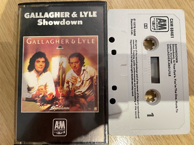 Gallagher & Lyle  - Showdown,  Cassette, Free P&P