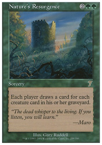 FOIL Nature's Revolt English 7th Edition 7ED mtg NM | eBay