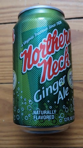 Northern Neck Ginger Ale New Unopened 1 Can Sealed With Original Ale | eBay