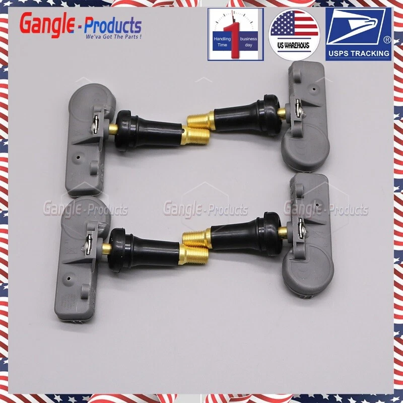 4 PIEZAS 68241067A TPMS SENSOR DE PRESIÓN DE NEUMÁTICOS apto para CHRYSLER JEEP DODGE 56029398AB Foto 4 de 4