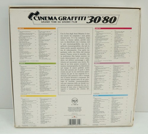CINEMA GRAFFITI '30-'80 n. 6 Dischi in Vinile 33 giri di Artisti Vari. RCA CL... - Picture 3 of 3