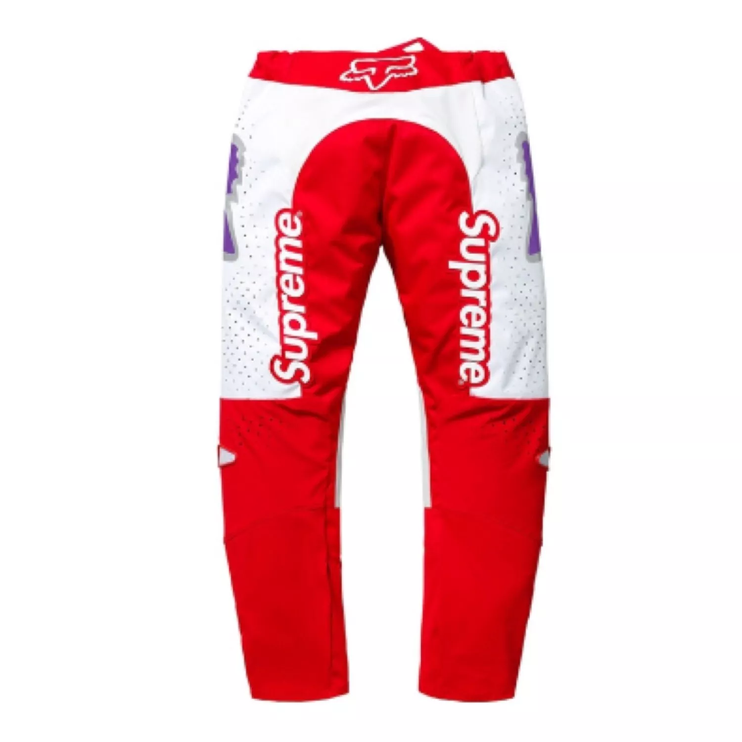 Pantalon moto Supreme printemps/été 2018 Supreme/Fox Racing « Rouge » SS18P16