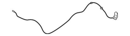Cable de liberación del capó para Ford (N/P DT1Z-16916-E)
