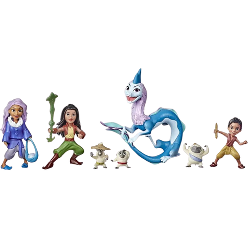 Disney Raya and the Last Dragon Kumandra Figure Set - NEW - Picture 2 of 5