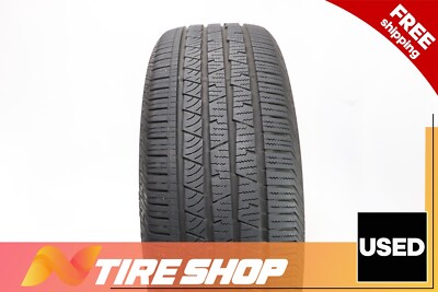 Set of 4 Used 235/60R18 Continental Cross Contact LX Sport SSR MOE - 103H - 7/32