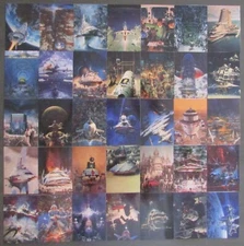 John Berkey Science Fiction Ultraworks single cards as low as 75 cents!!