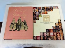Vintage Books-Dolls of Yesterday Dolls 2000 Set of 2 Hardcover
