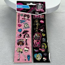 Monster High Stickers 8 Strips New Cleo De Nile Frankie Stein Lagoona Blue 2011