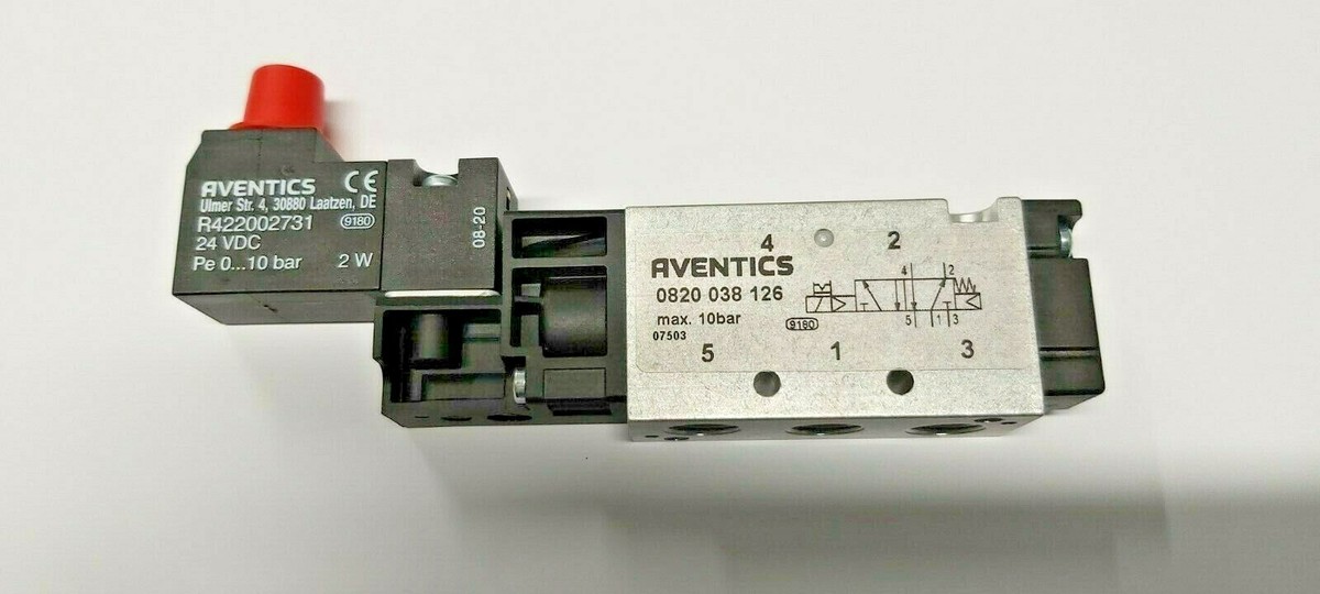 Aventics / Bosch 0820 038 126 Directional Control Valve 5/2-way G1