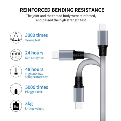 2Pack Multi USB Charger Cable Retractable 3 in 1 Multiple Charging Cord Adapter - Picture 4 of 6