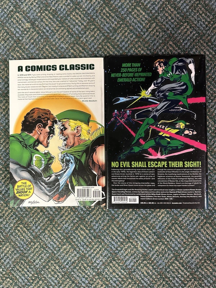 Green Lantern & Green Arrow Deluxe Edition Hard Traveling Heroes - Image 2 of 2