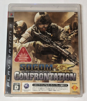 SOCOM: Confrontation [Sony Playstation 3 - BCJS-30025] Japanese