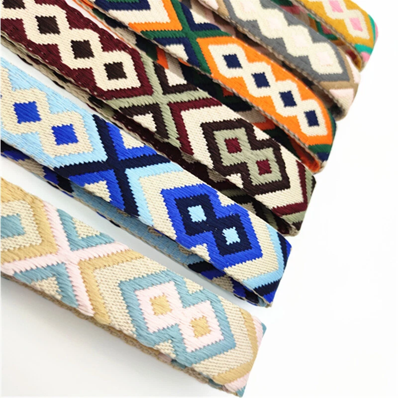 Adjustable Bag Belt Bag Accessories Wide Bag Belt Ethnic Style Bag Belt Casual