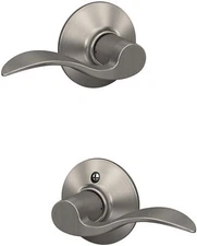 Schlage F10 ACC Accent Door Lever, Hall & Closet Passage Lock