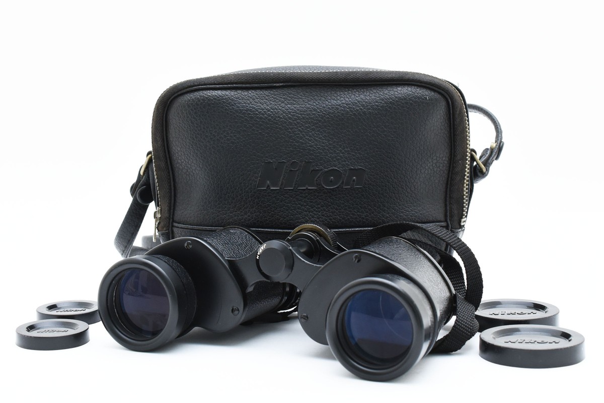 Near MINT] Nikon 9x35 7.3° Vintage Mid-Size Binocular w/ Bag