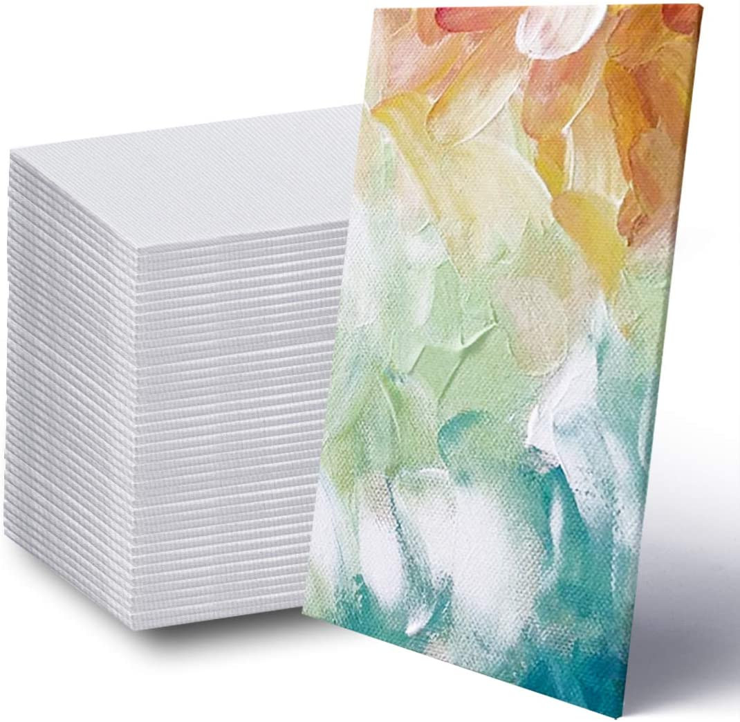Canvas Boards for Painting, 42 Pack 5X7 Inch Small Canvases for