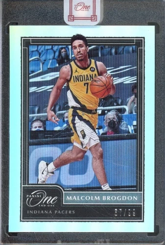 2020-21 Panini One and One MALCOLM BROGDON #37 Silver /99 Pacers