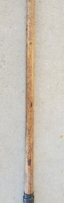 Putter Vintage Rare Otey Crisman - Tête Laiton, Manche Bois, Touche Dorée 2 Voies 35"
