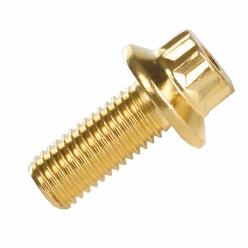 40 pernos de llanta dividida M7x16 acero inoxidable look dorado para BBS Rial Schmidt O.Z. Dyn - Imagen 3 de 5