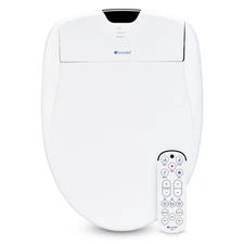 Brondell - ROUND 1400 Luxury Electric Remote Bidet Toilet Seat White Open Box