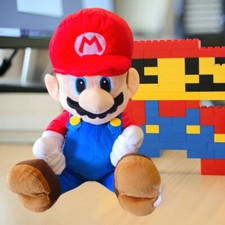 Super Mario Bros Mario Jumbo Plush Stuffed 22 Large Stuffed Toy Nintendo 2015