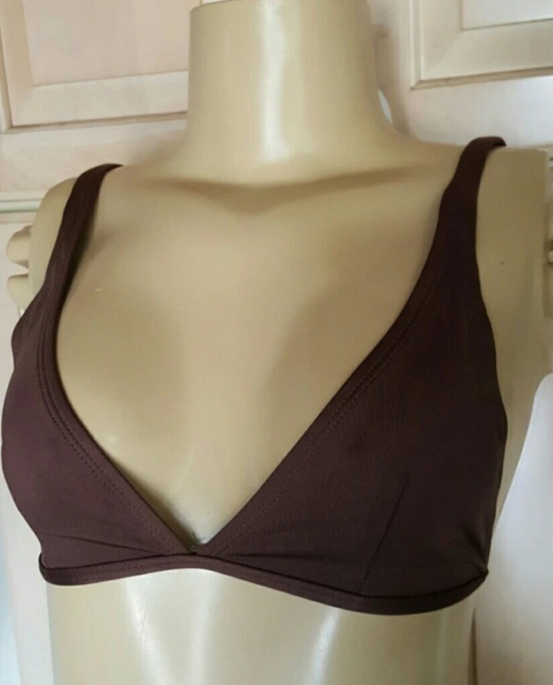 Paula Thomas para Thomas Wylde Traje de Baño Color Marrón Conjunto Foto 4 de 4