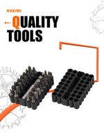 Profi Bitset 33 Tlg. Bitsatz Bit-Satz Bitbox Bits Magnetische Bithalter