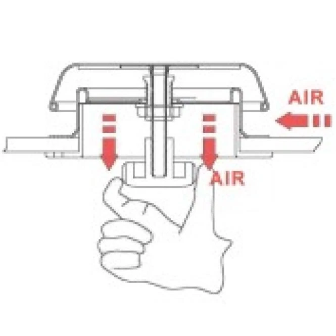 Lüfter / Edelstahl / Boot / Auto / 150x35 / Deck / Pilzlüfter / Kajüte / - Bild 4 von 4