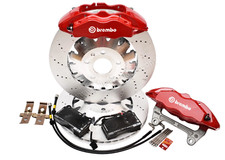 Przednie siedzenie Leon Cupra Performance Pack Brembo 4pot Zestaw hamulcowy 370x32 Czerwony
