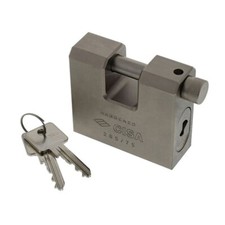 Cisa 28550 - 75mm Lock for locks, steel Container Lock And Keys