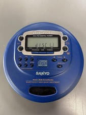 Sanyo CDP437 Mobile 3D Anti Skip CD Player AM/FM Radio Tested