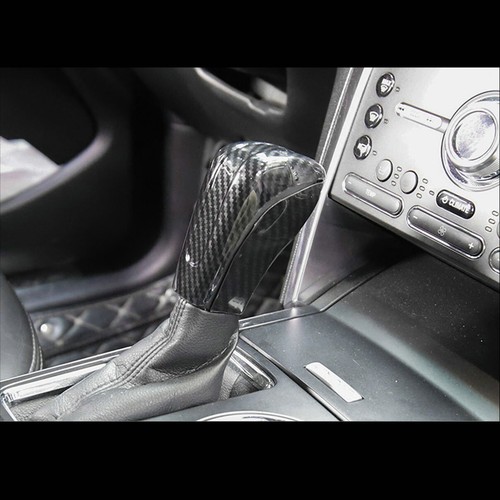 For Ford Explorer 2016-2020 Carbon Fiber ABS Gear Lever Shift Knob Trim Cover - Picture 8 of 9