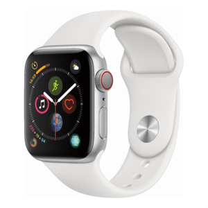 Apple-Watch-Series-4-GPS-Cellular-40mm-Silver-Case-and-White-Band-MTUD2LL-A