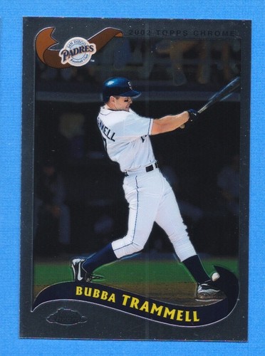 2002 Topps Chrome Bubba Trammell #547 card