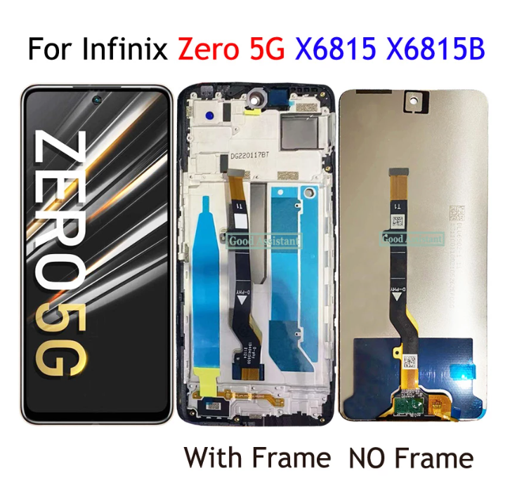 OEM For Infinix Zero 5G X6815 X6815B LCD Display Touch Screen