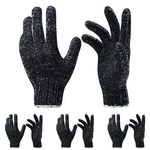 4 pares de guantes exfoliantes de doble cara guantes de ducha para cara corporal - Imagen 1 de 7