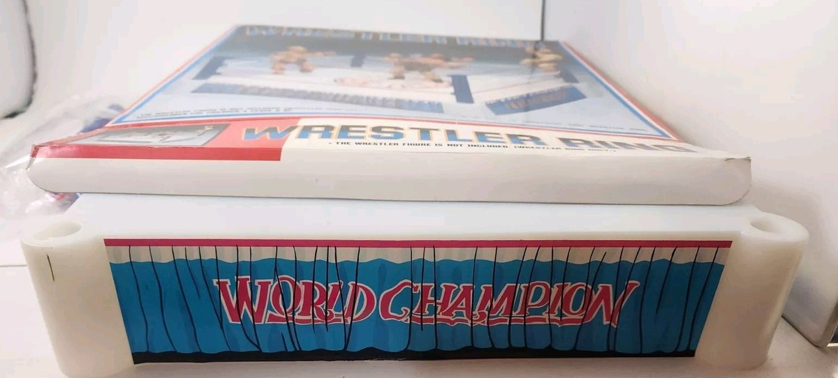 Vintage 1980's Wrestler Ring World Champion Wrestling Knock Vintage 1980's Wrestler Ring World Champion Wrestling Knock